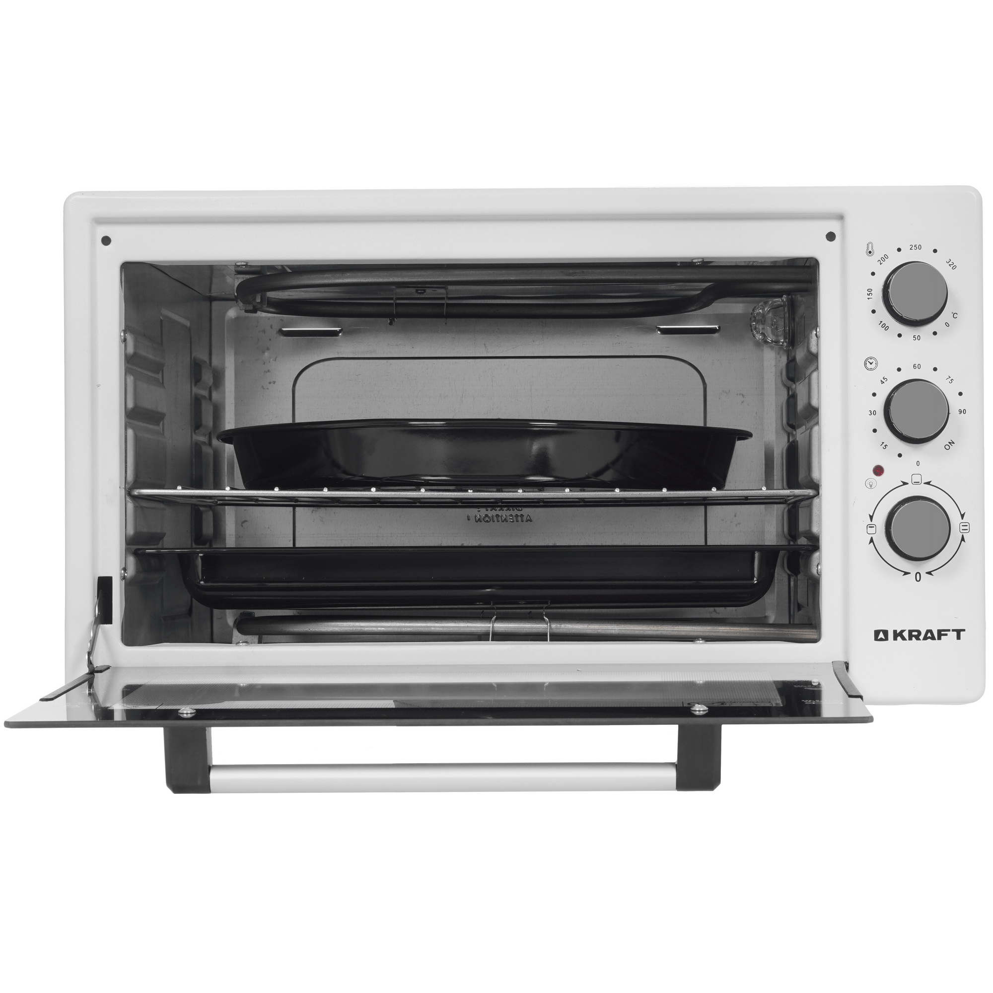 9915650 Мини-печь Kraft KF-MO 4500 W белый STDN-0003596 - Вид №6