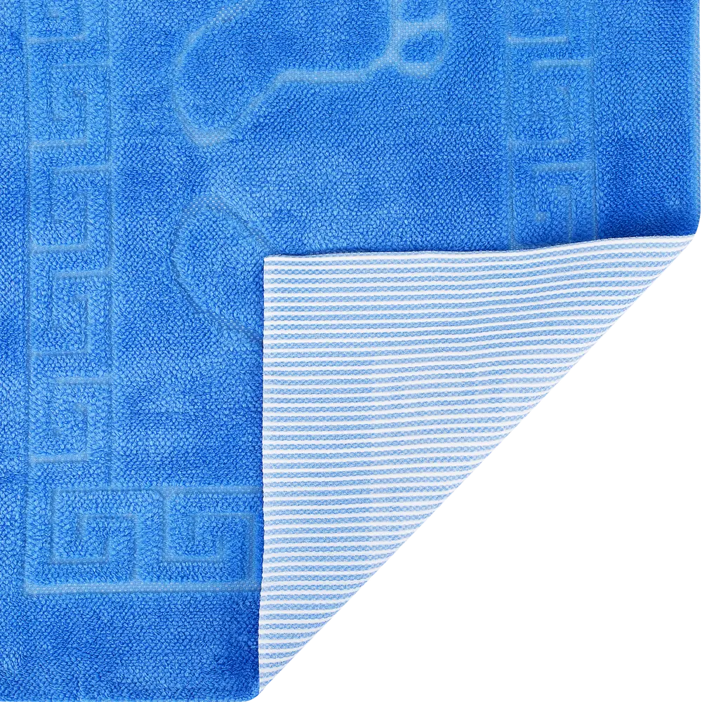 Коврик для ванной комнаты Foot 50x70 см цвет синий PRIMANOVA STLM-2211680 - Вид №2