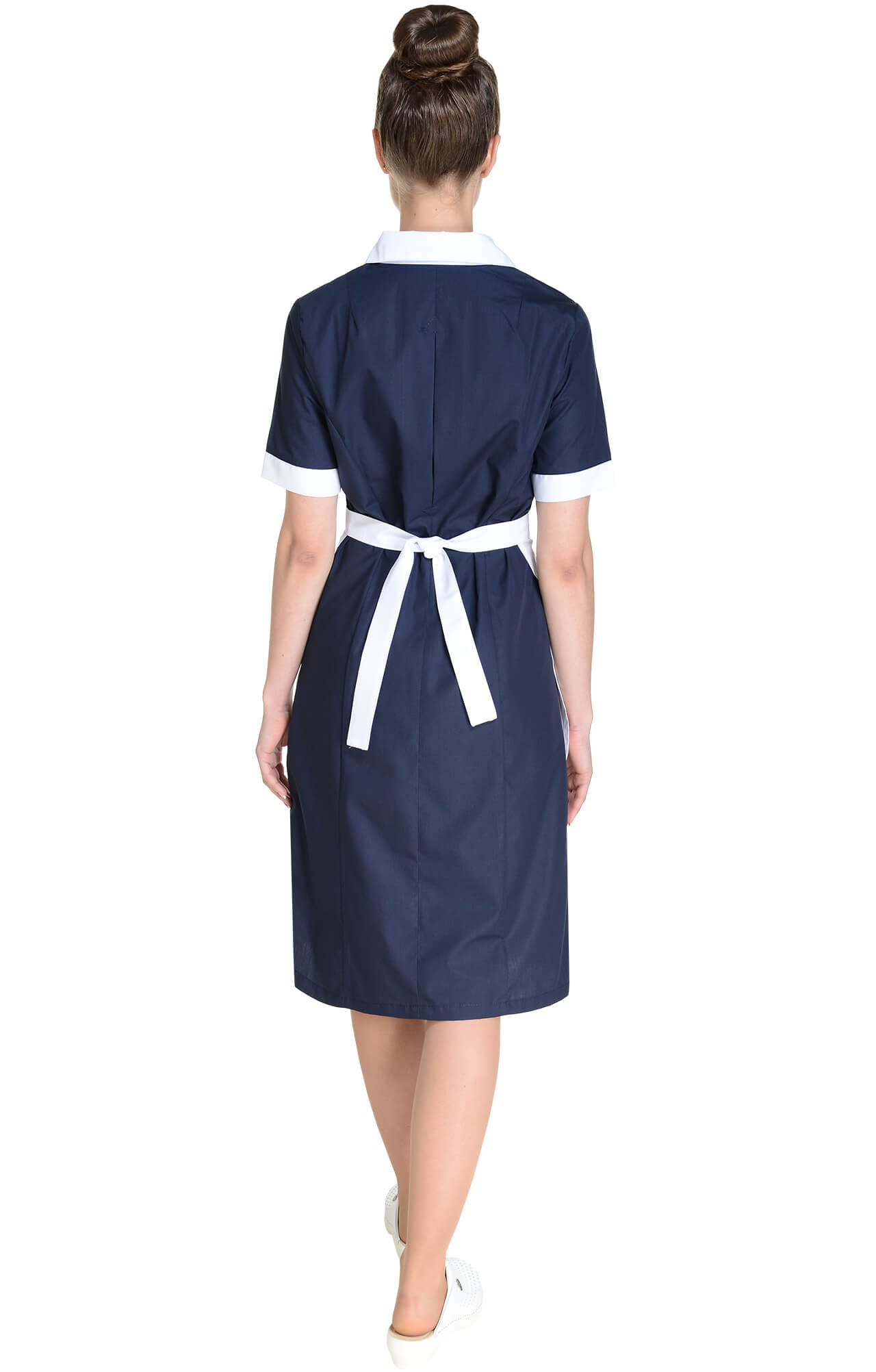 4957087 Фартук укороченный  цвет white (белый) GRACE  Одежда для обслуживающего персонала  размер  - Вид №7