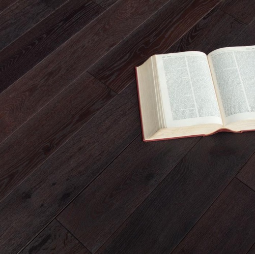 Массивная доска Magestik floor С покрытием Термо Дуб Селект с брашью (Текстурированная) 400-1800х140 мм MGK Magestic floor 2600300223 - Вид №1