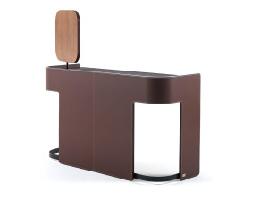 Шкаф для туалетных принадлежностей из ореха Canaletto