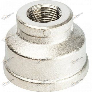 Муфта переходная ВВ 1х3/8" никель STOUT SFT0006000138