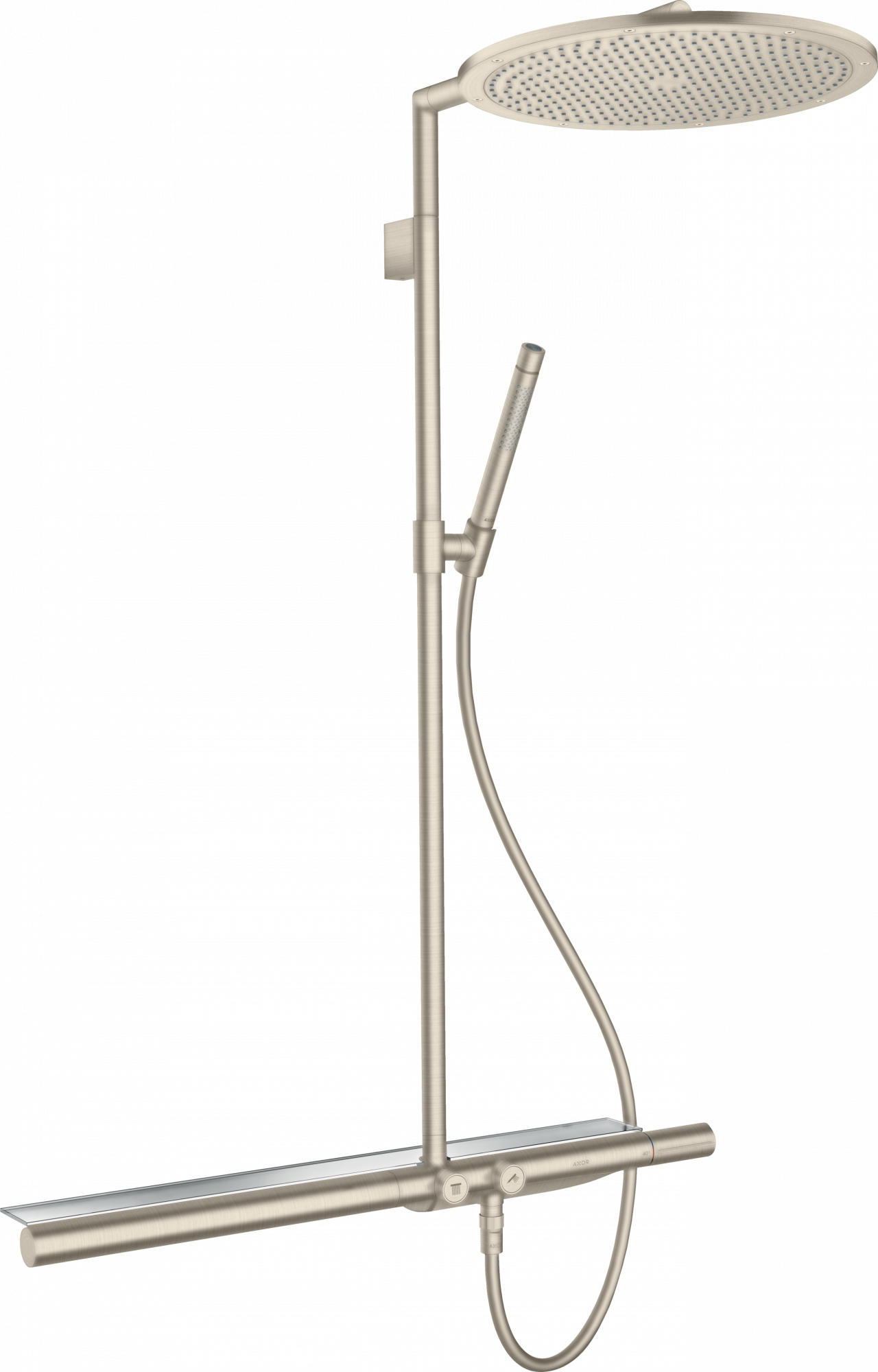 27984820 Showerpipe с термостатом 800 и верхним душем 350 1jet AXOR SHOWERSOLUTIONS