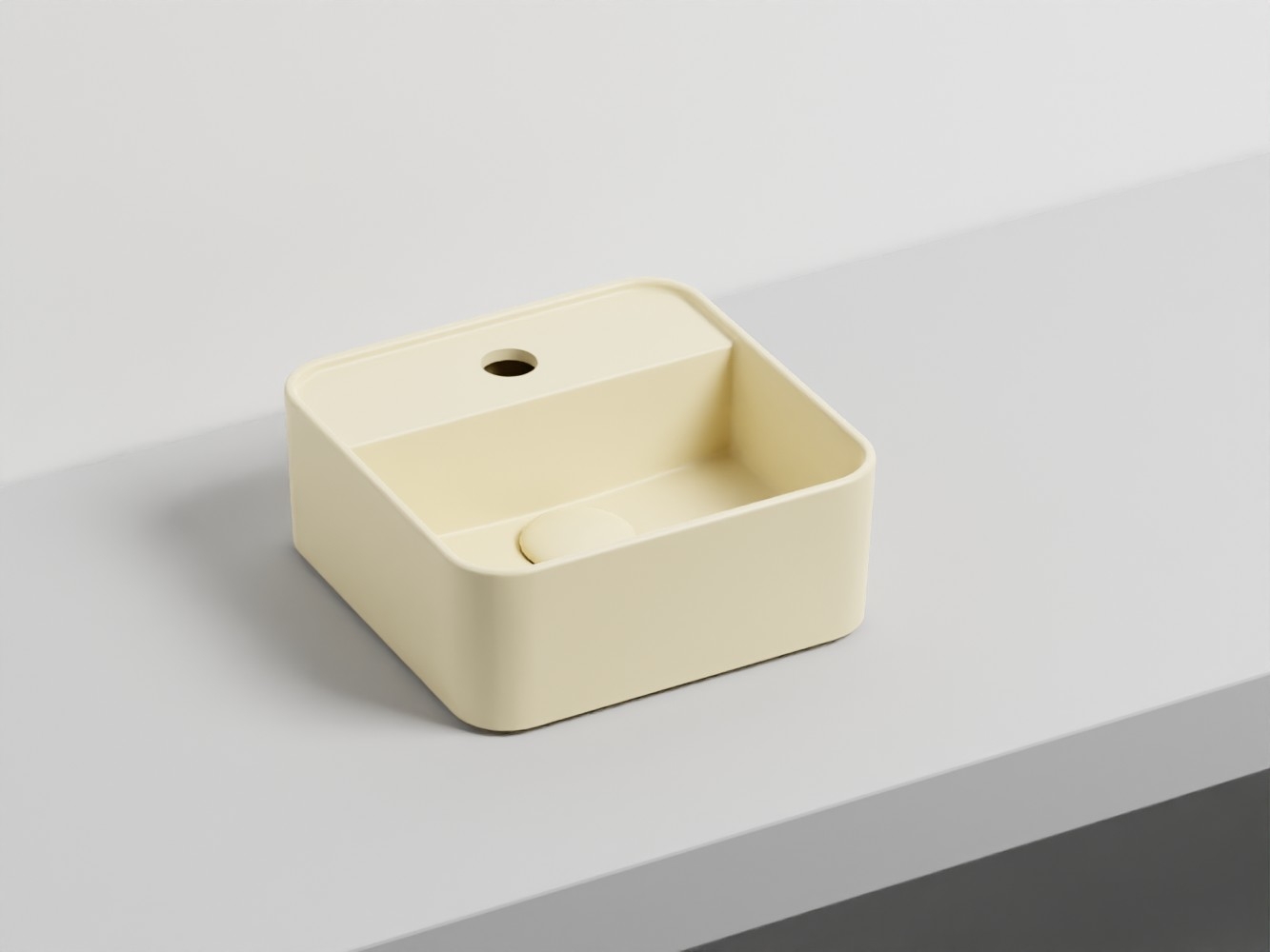 LPLAQ-CN Раковина круглая одно отверстие под смеситель 28 cielo Shui Comfort Ceramica Cielo