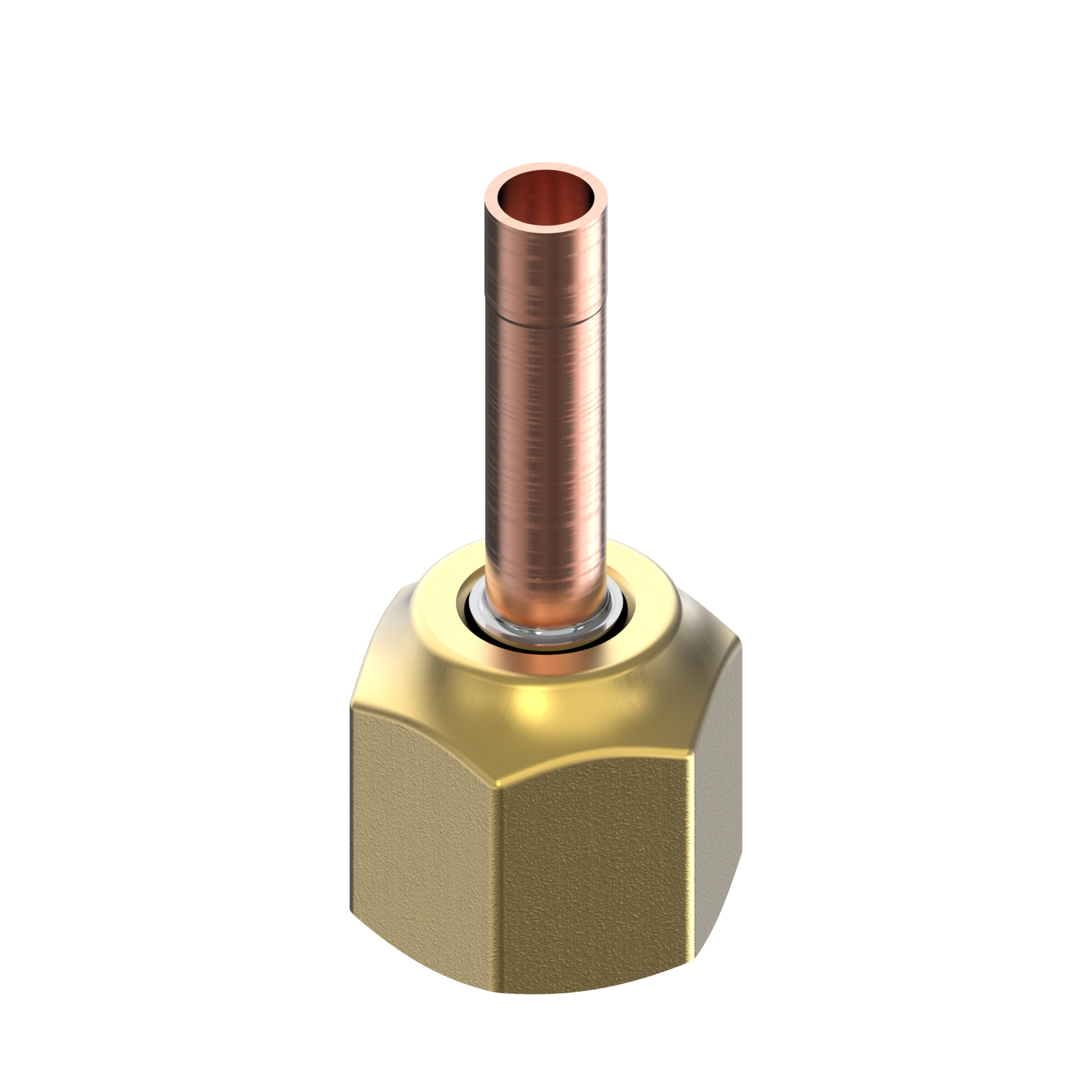 Danfoss Гайки и адаптеры для клапанов T2/TE2 и клапанов TE 5 - 55 NS 4-6M UNION Гайка 011L1235  - Вид №14