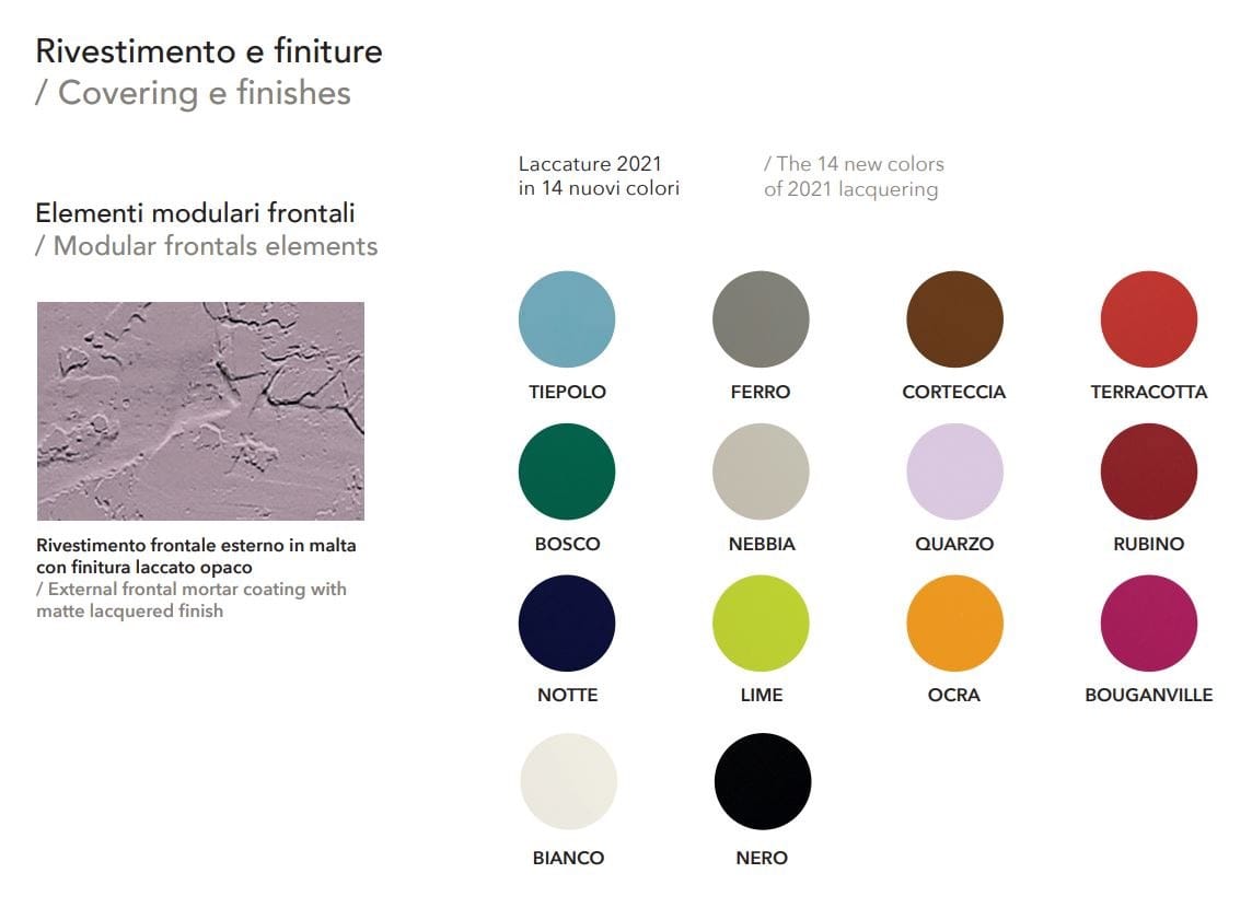 Секционный шкаф из МДФ с распашными дверями MOMENTI Home &amp ARCH-00147369 - Вид №3