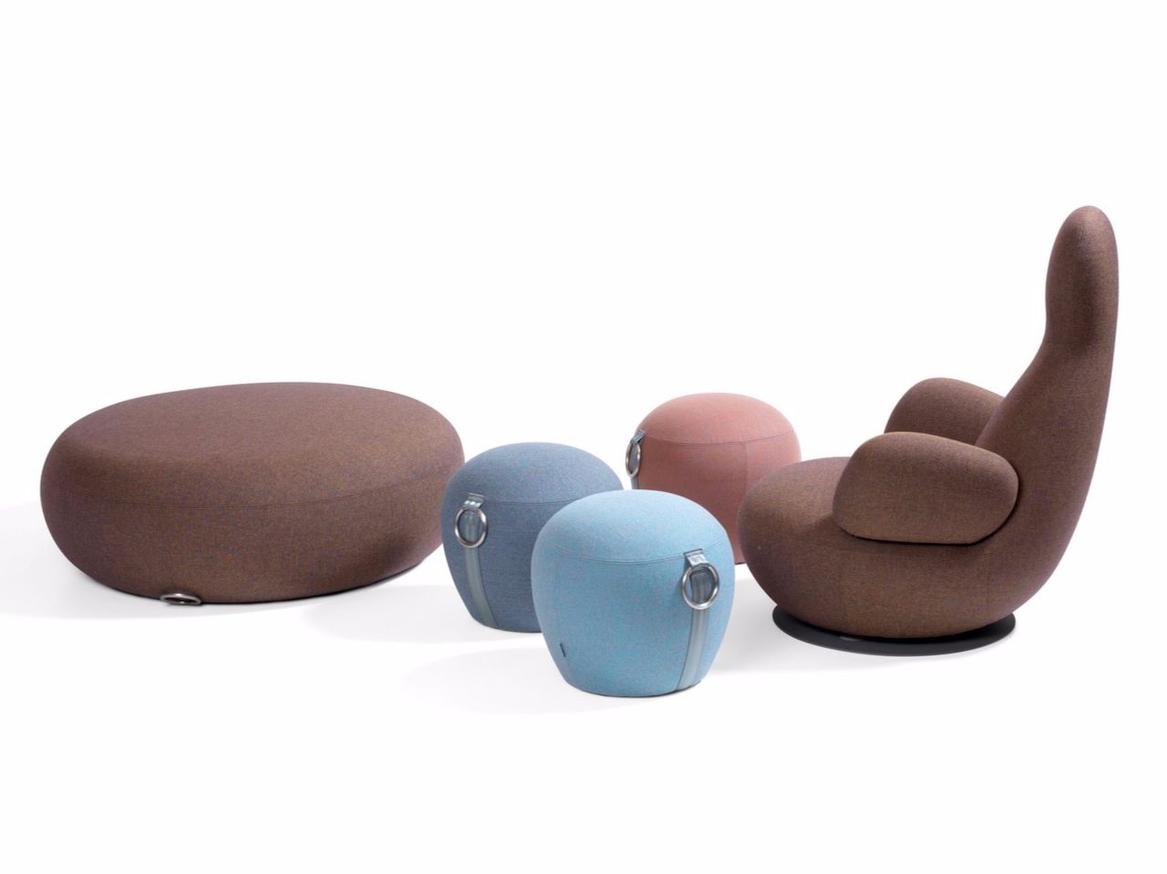 Ткань пуф Bla Station PUCCA 0542 ARCH-00128090 - Вид №3