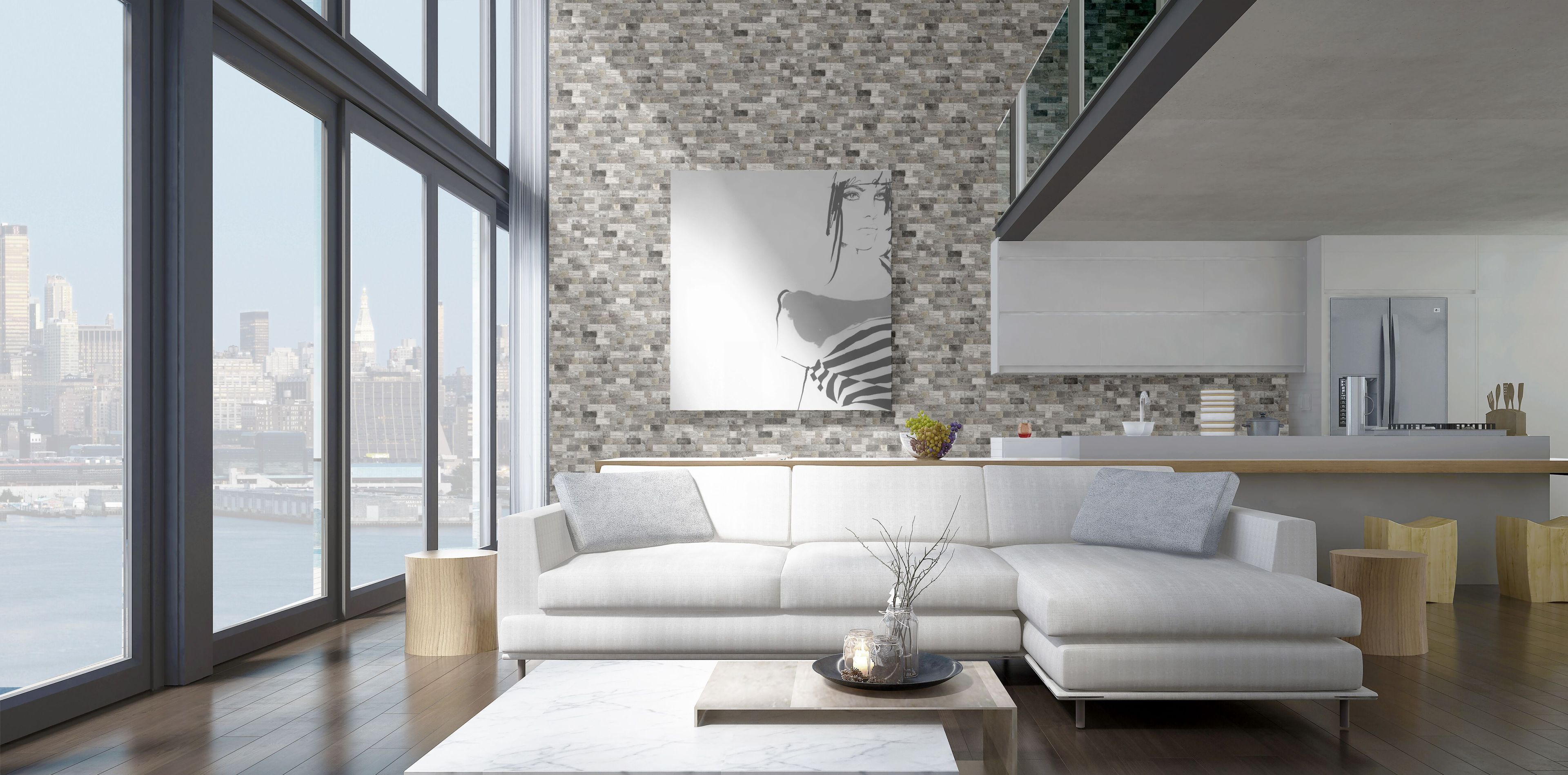 Керамогранит с мраморным эффектом KERADOM ROMA ARCH-00045520 - Вид №4