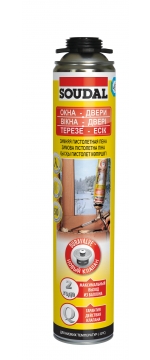 Пена монтажная Soudal профессиональная зимняя 750мл 5406 - Вид №1
