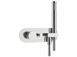 Встраиваемый однорычажный смеситель для душа с ручным душем