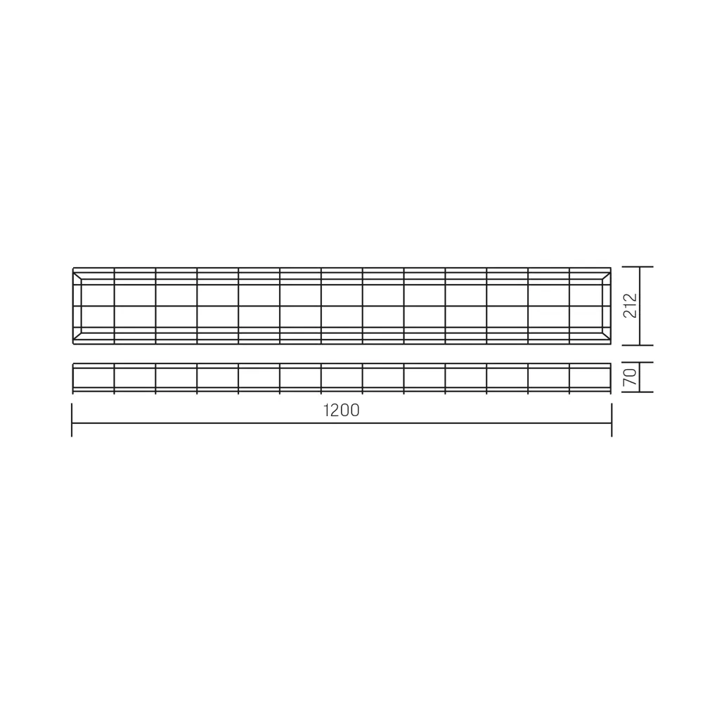 Панель светодиодная Varton 1200/212/70 OPL 30 Вт 1200x212 мм 3300 K IP40 82656356 STLM-2009285  - Вид №8