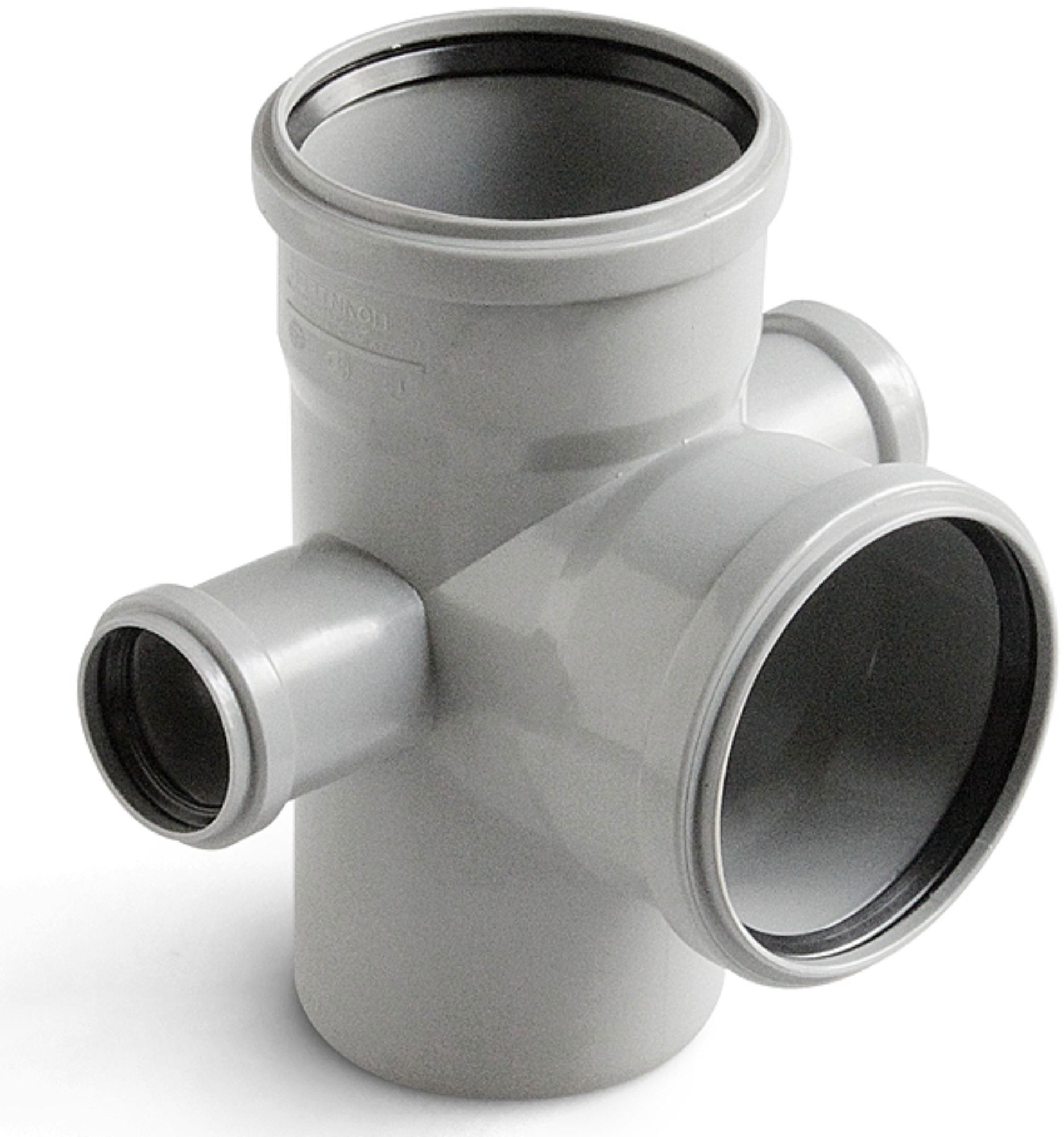 Крестовина канализационная двухплоскостная ПОЛИТРОН 110×50×50×110 мм 87° 81952628