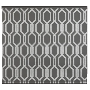 Штора рулонная Imperial 180x175 см серая