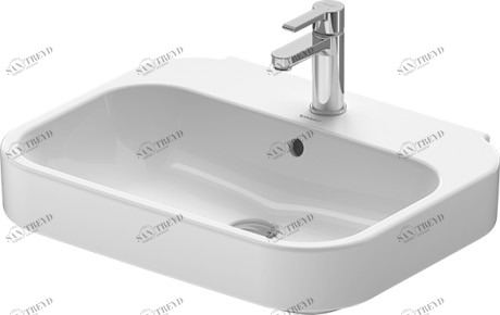 2316600000 Подвесная раковина настенная овальная Duravit Happy D.2