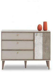 Enza Home Деревянный лакированный комод Praga