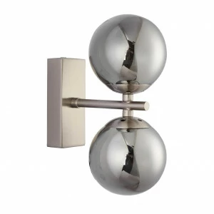 Бра галогеновое на 2 лампы дымчатое Varietas 2650-2W FAVOURITE VARIETAS 00-3931842 Серебро;серый