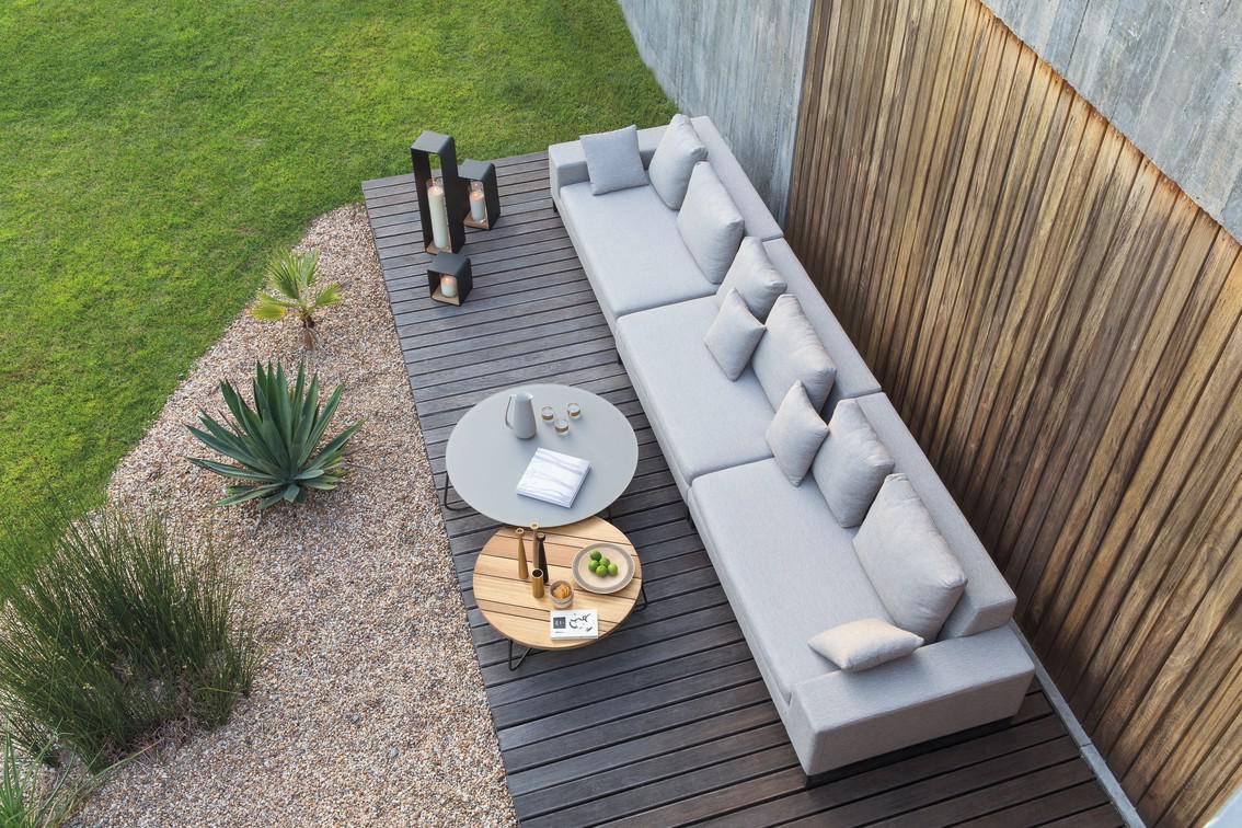 Диван фиксированный lotus smokey 234 Manutti Zendo MNST833 - Вид №7