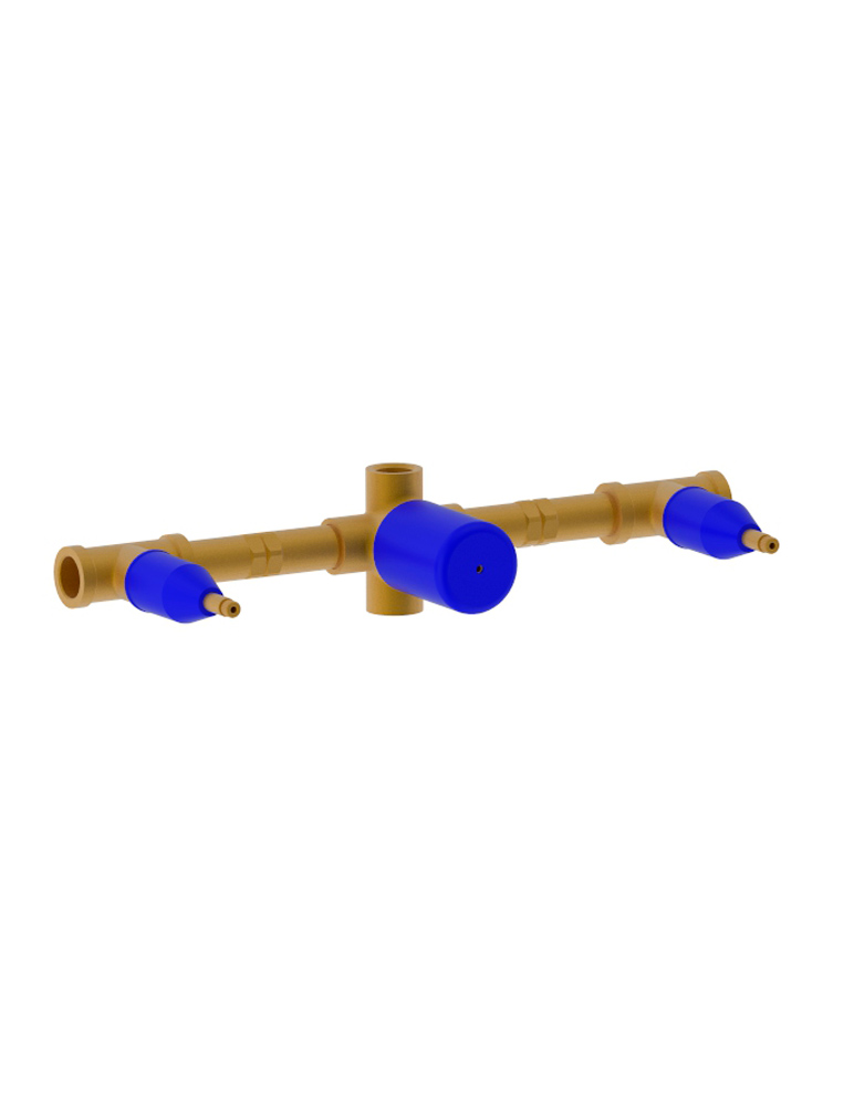 84055 Bellosta Rubinetterie ВСТРОЕННАЯ ЧАСТЬ 2 ОТВЕРСТИЯ + ДИВЕРТЕР 