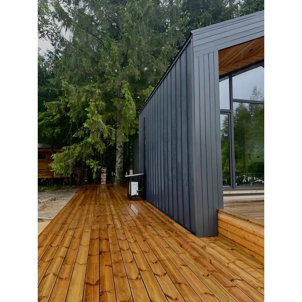 Террасная доска 32x90x2000 мм двусторонний вельвет 0.18 м² РУСШПАЛА STLM-2188698 - Вид №2