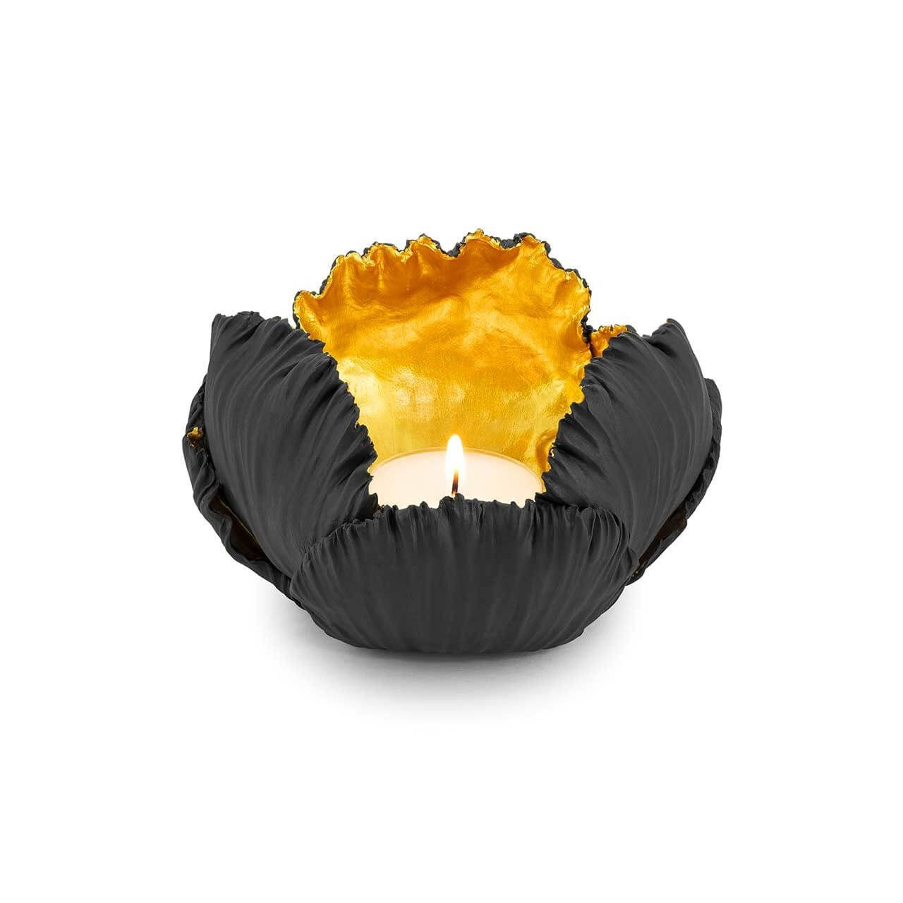 300219-93 ABHIKA СВЕЧА. KAIL H10 D17 BLACK/GOLD 