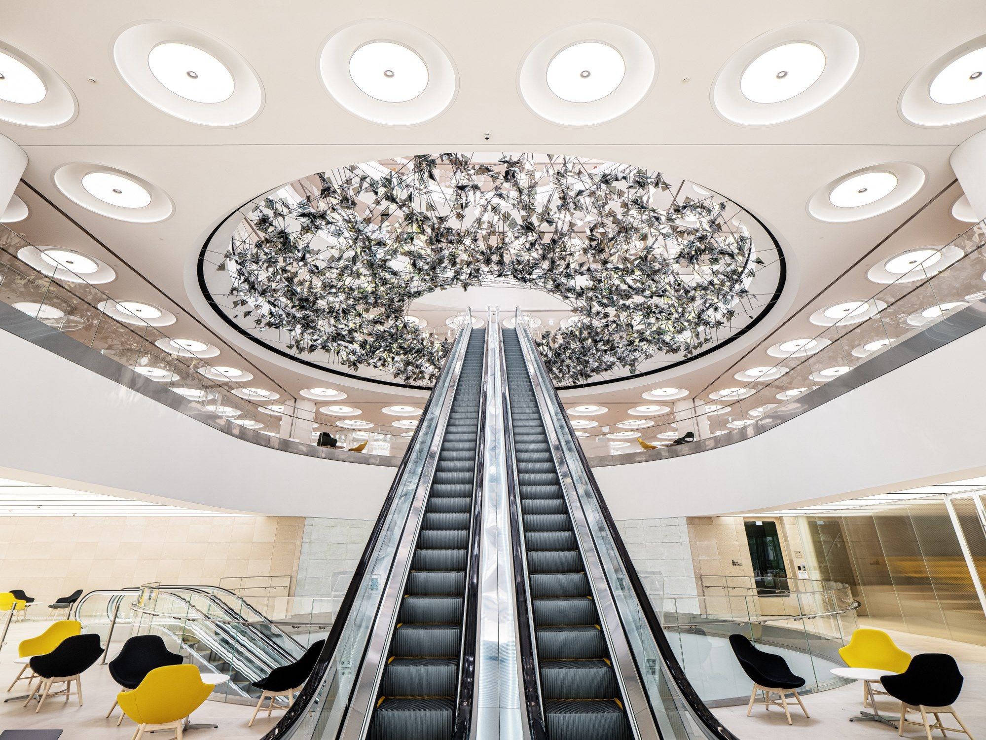 Бесшовные монолитные акустические столешницы Saint-Gobain ECOPHON Ecophon fade® ARCH-00126365 - Вид №4