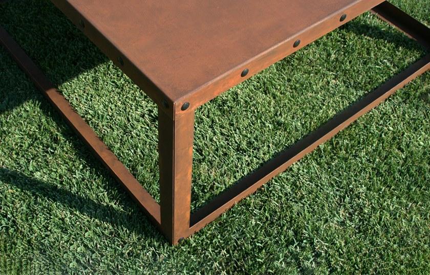 TrackDesign Квадратный стол из стали Corten ™  Itt07045  - Вид №3