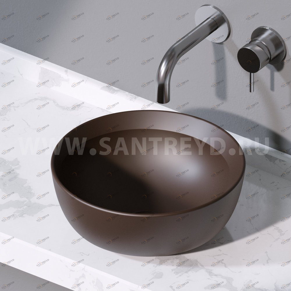 L450107 Накладная раковина на столешницу  круглая A. e T. Italia SPOT AeT ITALIA