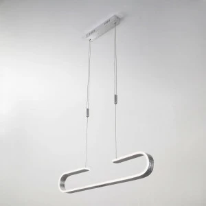 Подвесной светодиодный светильник Eurosvet Sender 90072/1 серебряный EUROSVET SENDER 200235 Серебро