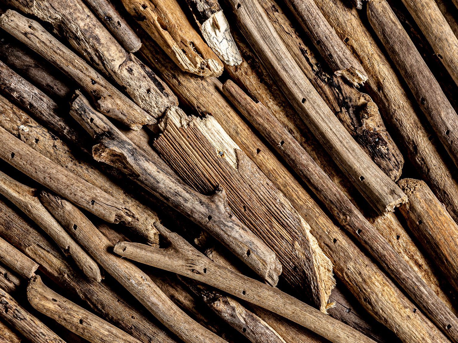 Настенное круглое деревянное зеркало Vical Home VARVERG ARCH-00032182 - Вид №2