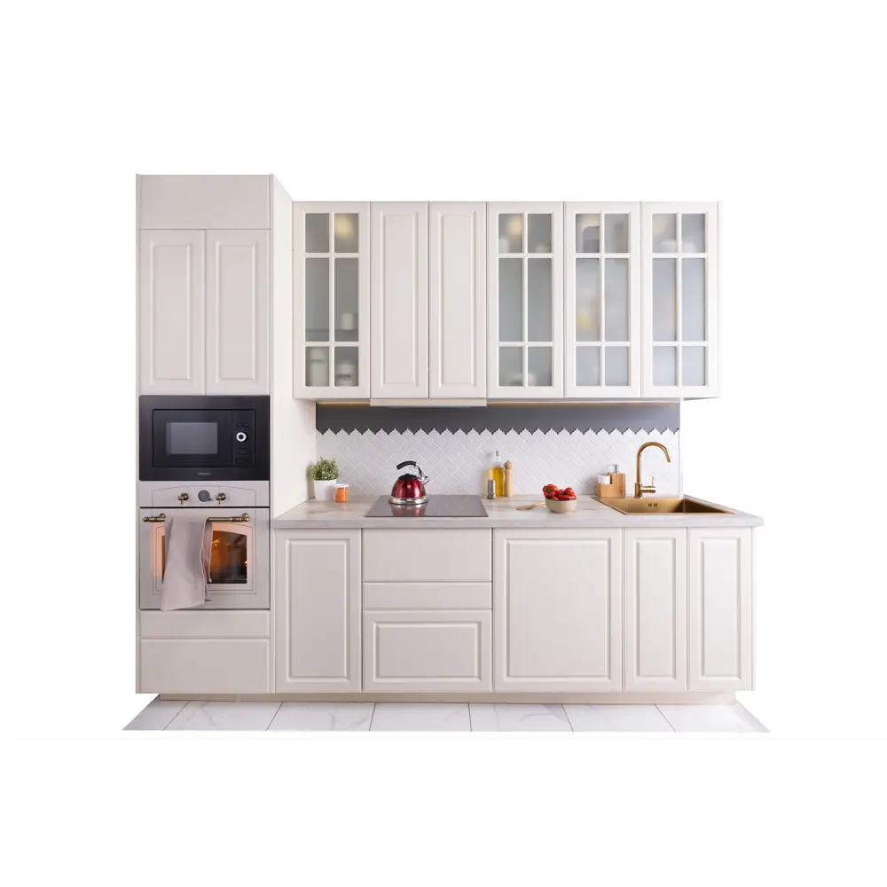 Дверь для выдвижного ящика Delinia ID «Оксфорд» 40x12.8 см, МДФ, цвет бежевый STLM-2177156 - Вид №4