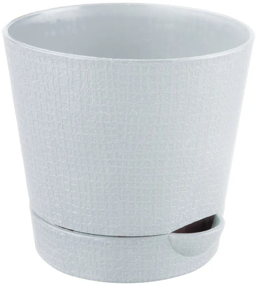Горшок для цветов ТЕК.А.ТЕК Партер с системой аэрации, 1.4 л 11951098