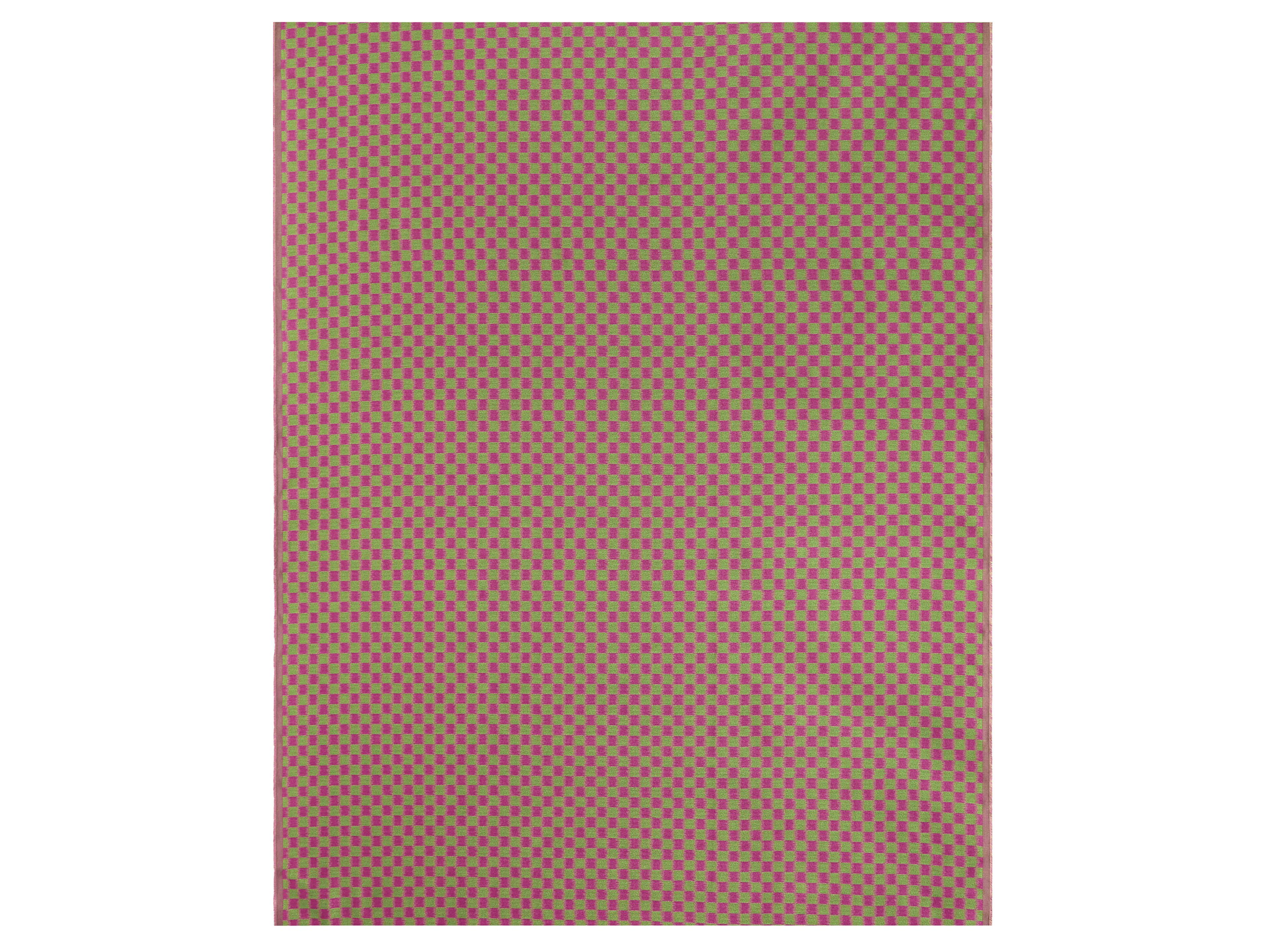 Жаккардовая ткань в клетку K-3 CHIYOGAMI 612 ARCH-00034323 - Вид №1