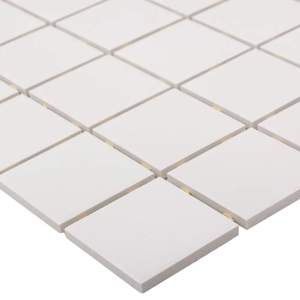 Мозаика керамическая Smart Mosaic Homework White Antislip 30,6x30.6 см цвет белый 82909308 STLM-2038744 - Вид №3