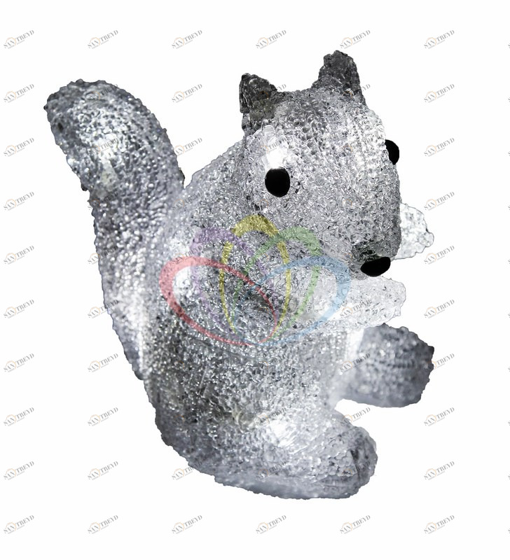 Светодиодная фигура "Белка" 18 см SUPERNW СВЕТОВЫЕ ФИГУРЫ 217551 Белый 