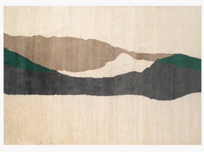 Прямоугольный ковер ручной работы из шерсти ROCHE BOBOIS Nativ ARCH-00028580