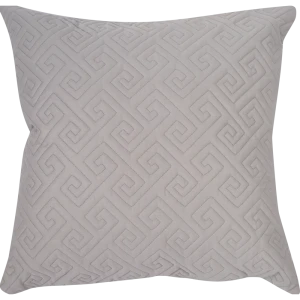 Подушка стёганая, 50х50 см, цвет серый