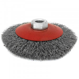 41866 Калибр Щетка для угловой шлифовальной машины Калибр 115 мм/М14 (арт.131717)