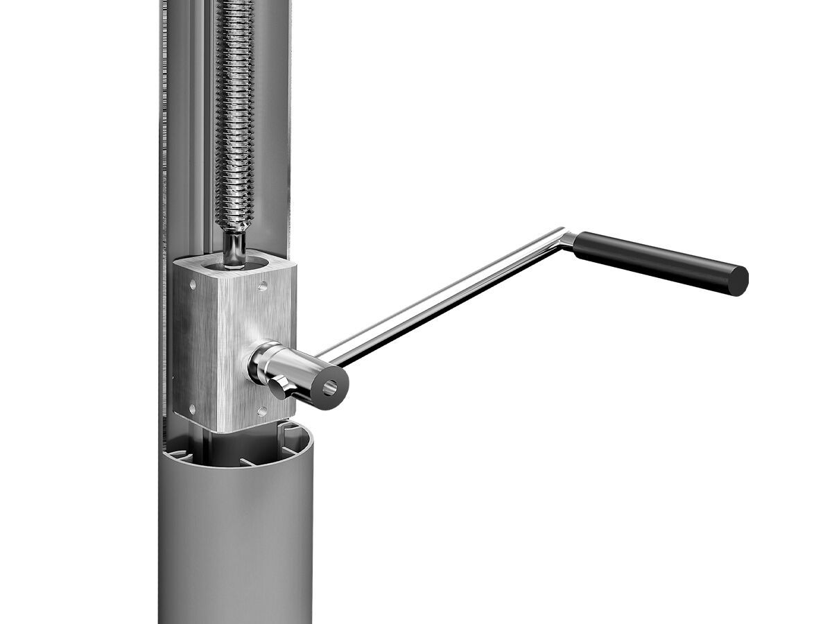 Зонт с телескопическим центральным полюсом Ombrellificio Poggesi DEHOR ARCH-00019306 - Вид №4