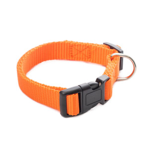ПР0056301 Ошейник для собак Спорт 20х310-450мм усиленный, оранжевый ХОРОШКА