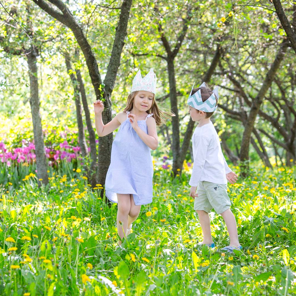 Детская корона Mint Zigzag VAMVIGVAM MINT ZIGZAG 281513 Голубой Santreyd  - Вид №7