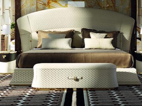 Кожаная мягкая скамья Turri ARCH-00116193