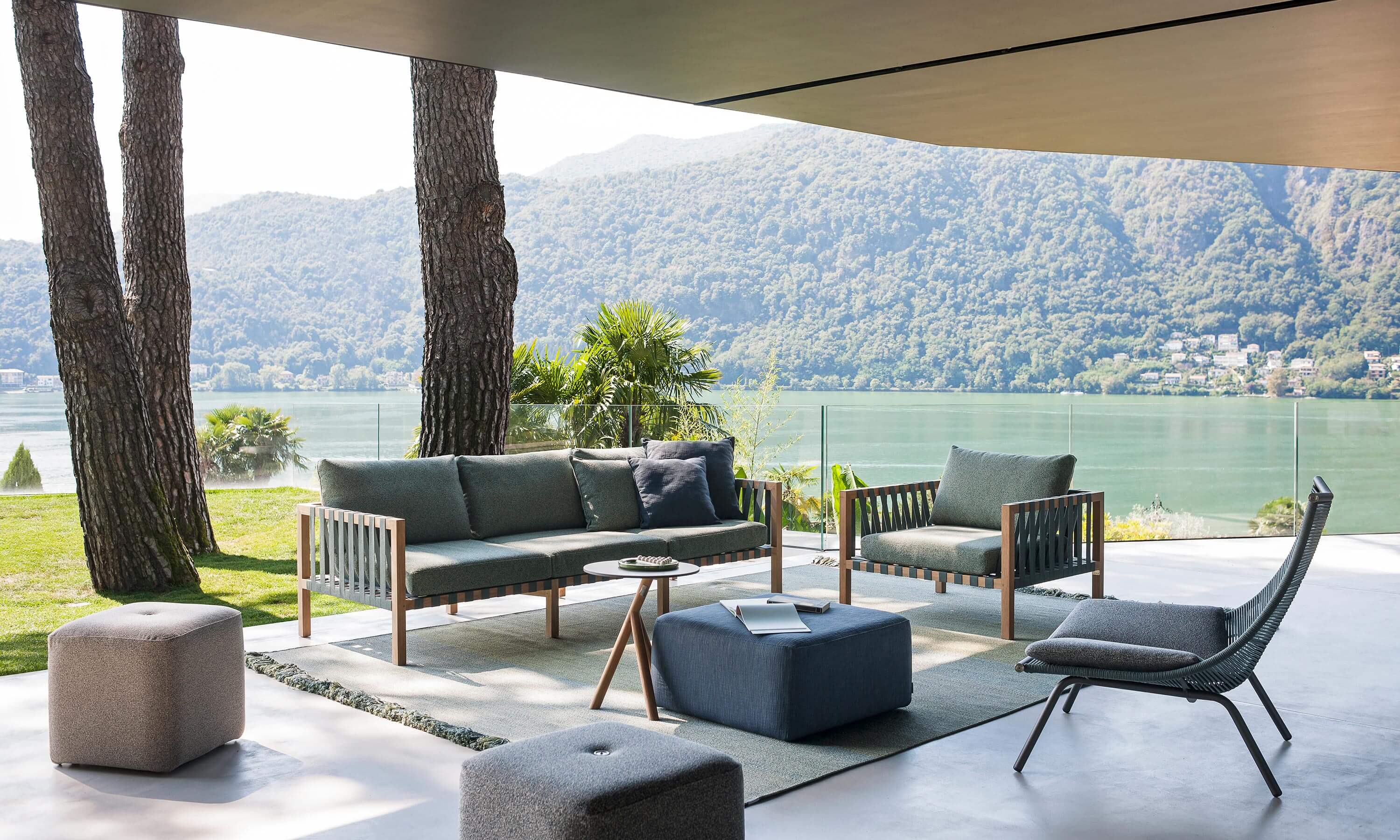 Садовое кресло из тикового дерева с подлокотниками RODA ARCH-00033159 - Вид №2