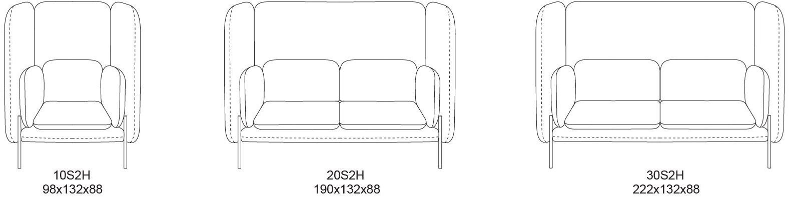 Recor Home 3-х местный диван Archiduc sun-id-1404813 - Вид №4