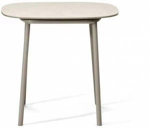 TRIBÙ Квадратный керамический садовый столик Tosca