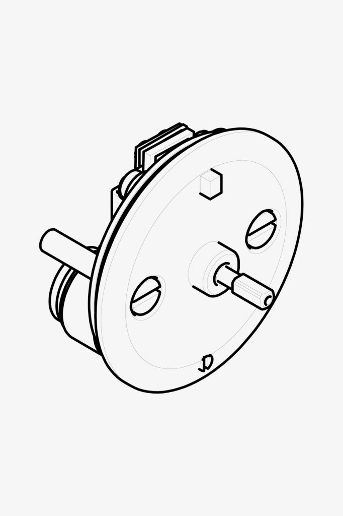 855191 Универсальный стандартный картридж и крышка для термостатического клапана Waterworks Universal
