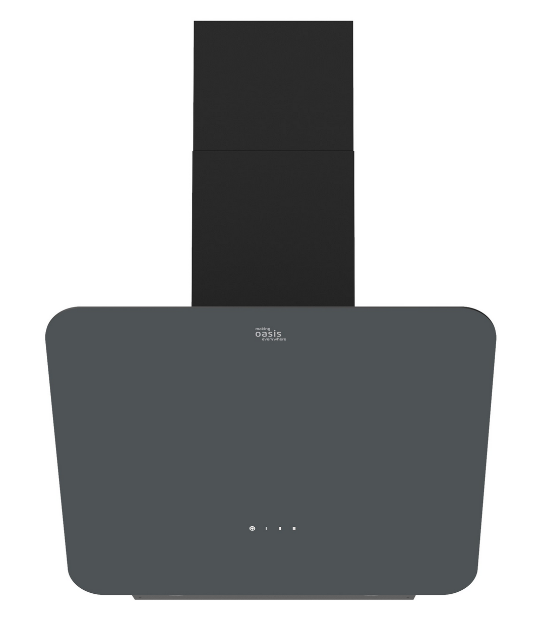 9162400 Вытяжка наклонная Оasis  ML-60B черный/серый OASIS STDN-0082232