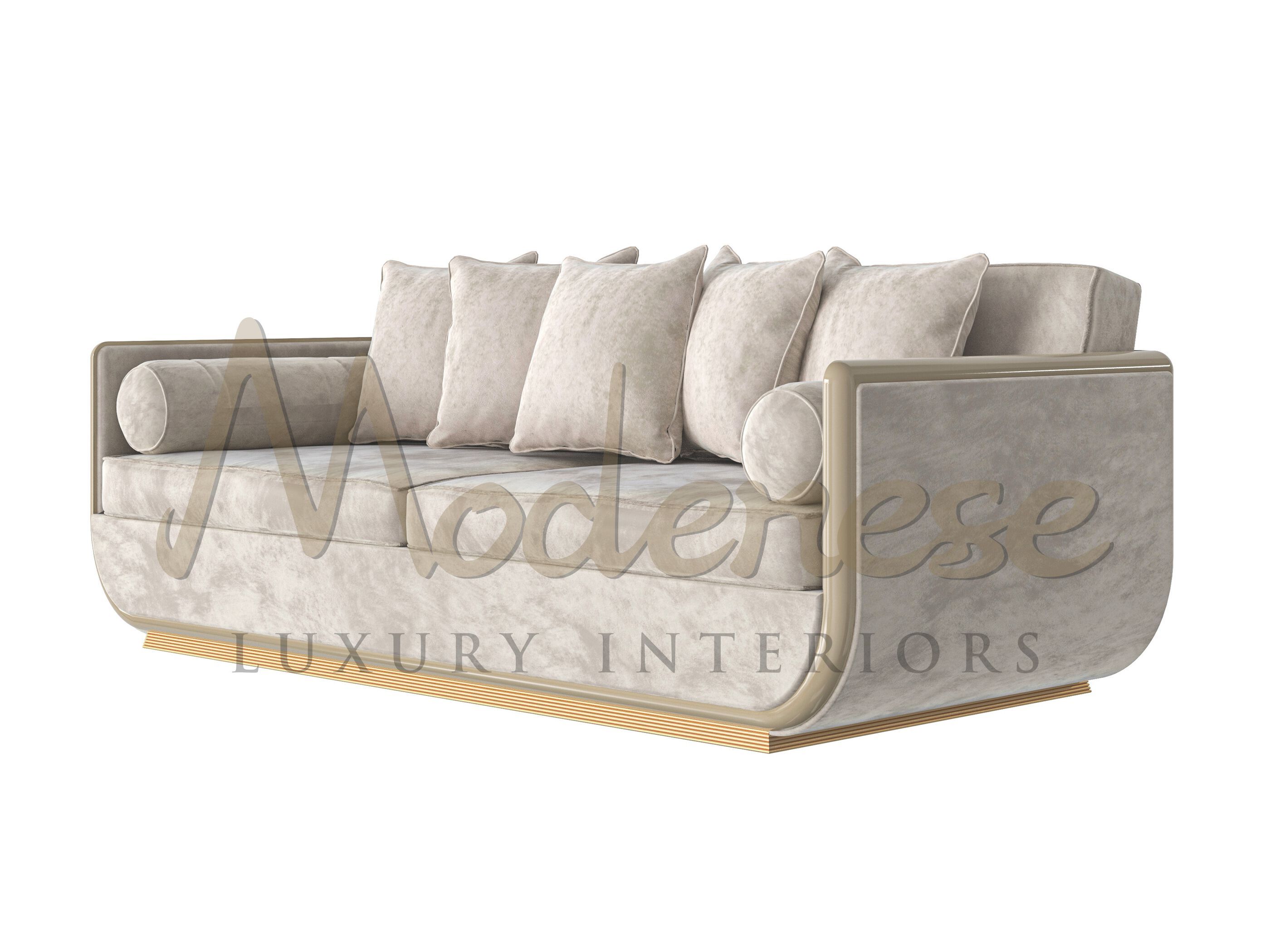 2-местный кожаный диван Modenese Luxury Interiors ASTRA LOUNGE ARCH-00112871 - Вид №1