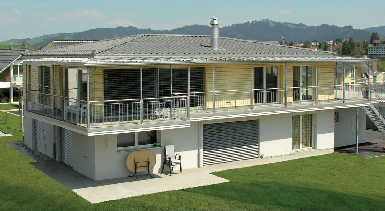 Фиброзно-бетонная кровельная панель и плита SWISSPEARL Swisspearl ® Roof ARCH-00098141 - Вид №2