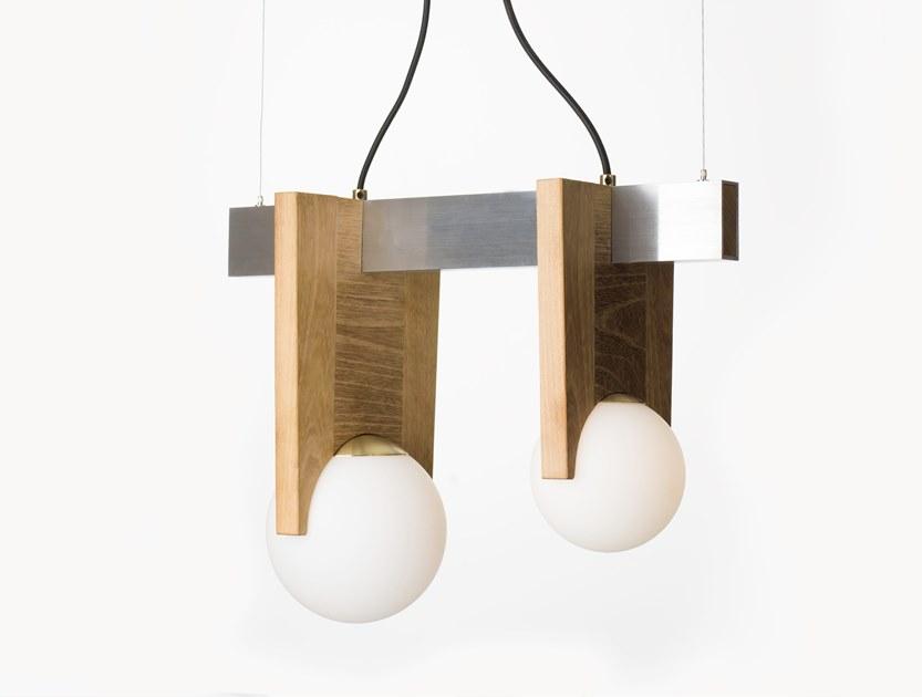 Pascal & Philippe Подвесной светильник из дерева и алюминия Juliette sun-id-1457394 - Вид №7