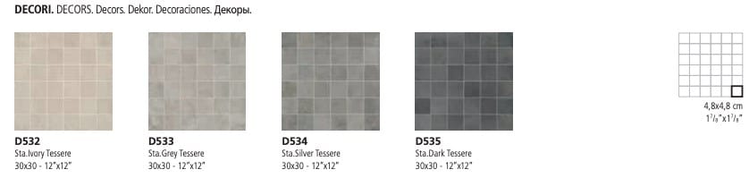 Цемент эффект крытый и открытый керамогранит пол Marca Corona ARCH-00022441 - Вид №4